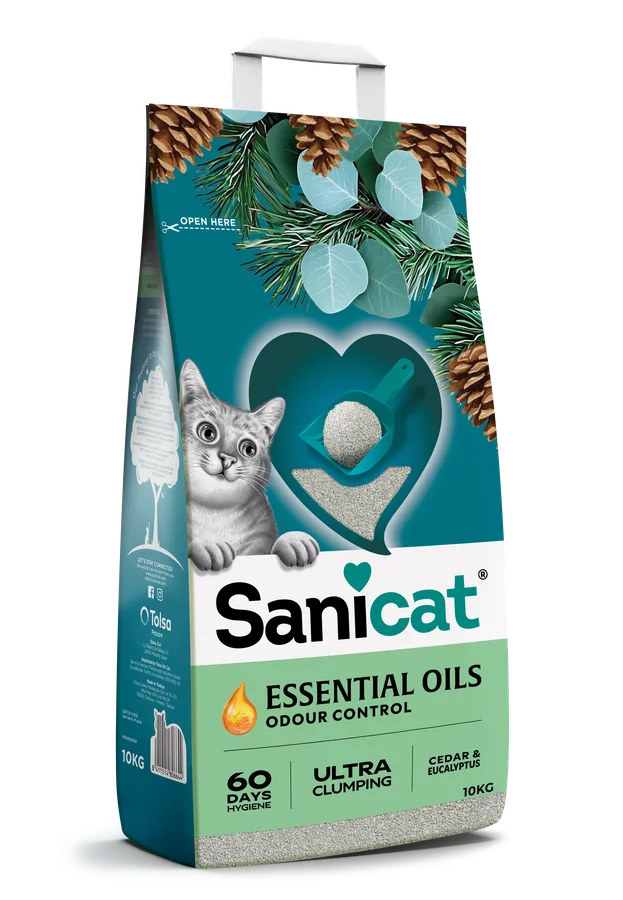 Sanicat Essential Oils Cedar & Eucalyptus 10kg