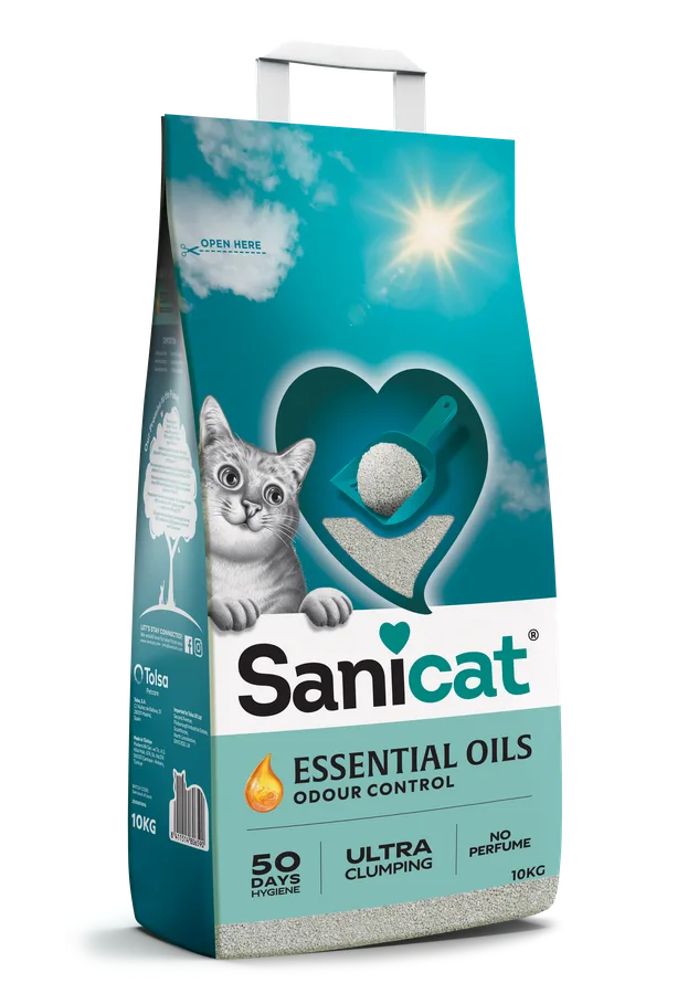 Sanicat Essential Oils Unscented White 10kg